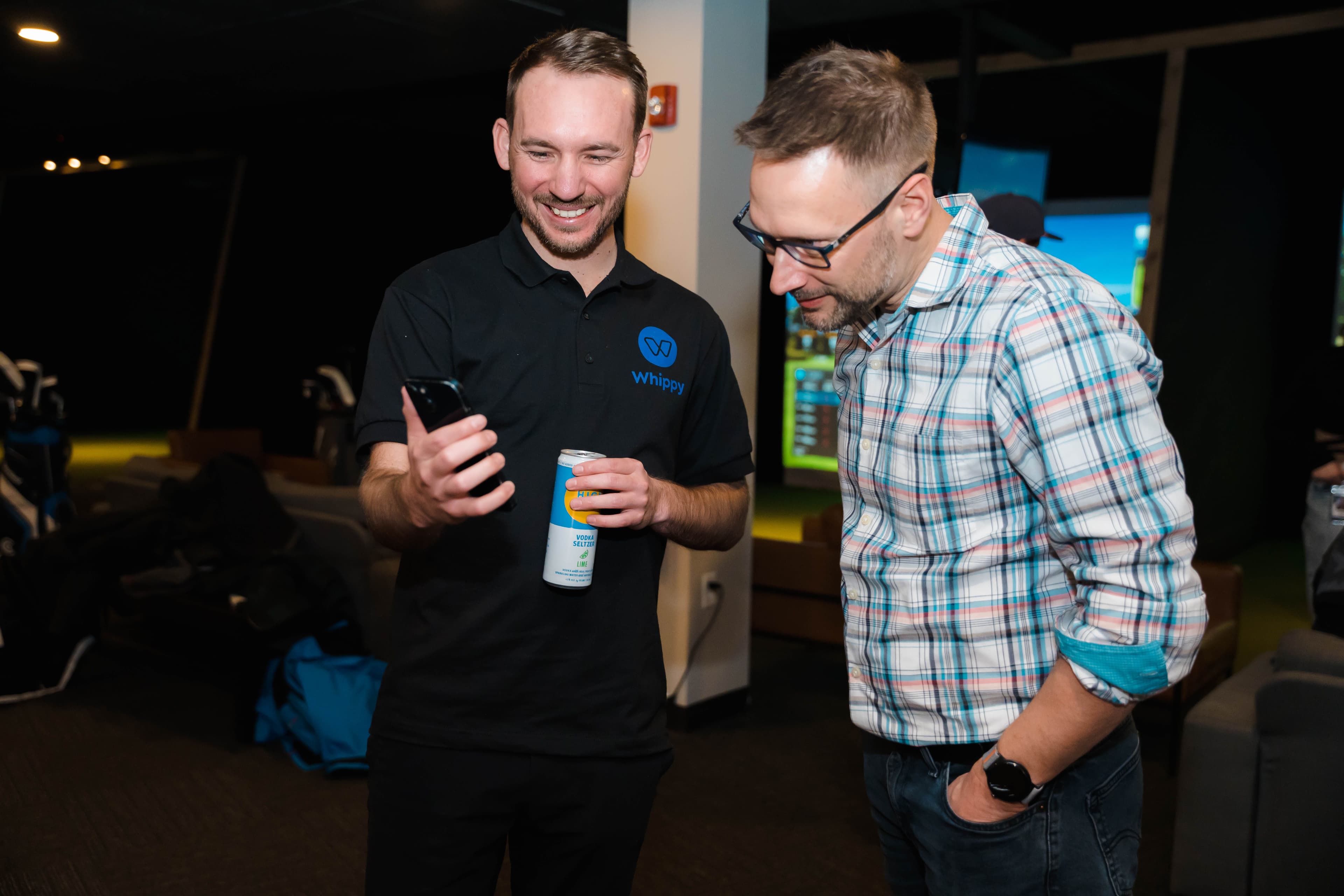 Showing off the Whippy App!