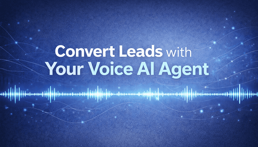 Convert Leads with Your Voice AI Agent - Image