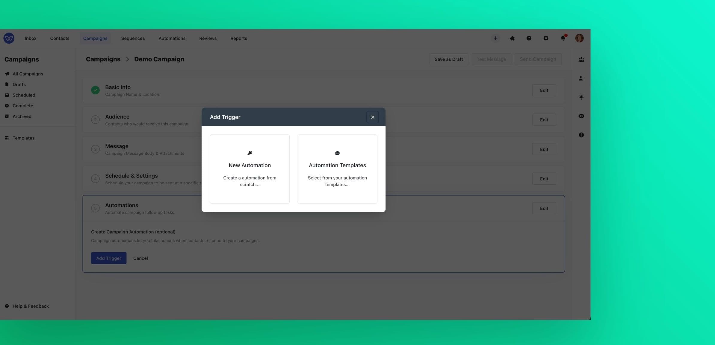 Campaign Automation Templates